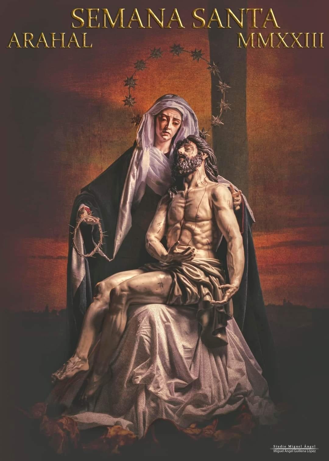 Cartel de la Semana Santa de Arahal 2023